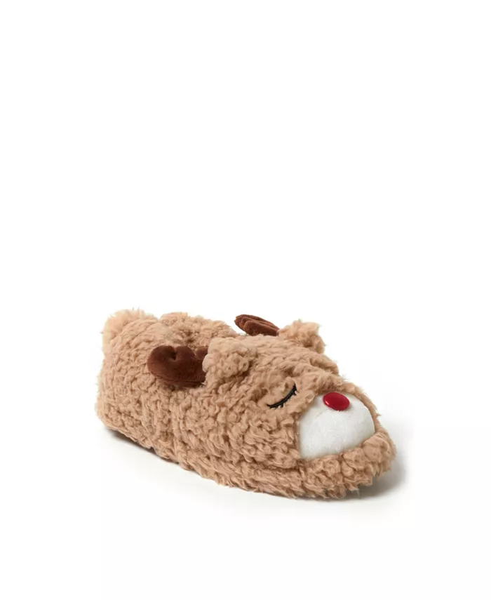 Тапочки с изображением животных Emery Critter с закрытой спинкой для девочек Dearfoams, коричневый
Тапочки с изображением животных Emery Critter с закрытой спинкой для девочек Dearfoams, коричневый