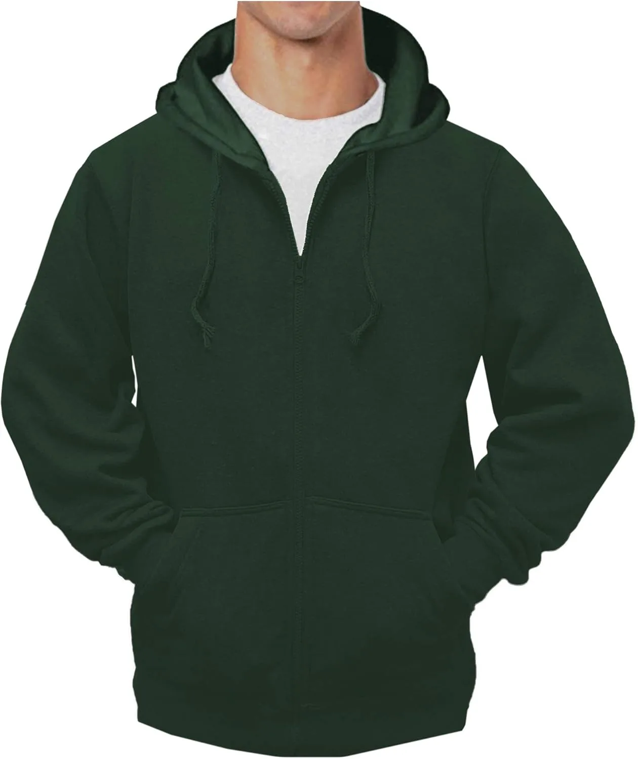 Толстовка с капюшоном на молнии Fleece, размеры S-5XL KING SPORTSWEAR
Толстовка с капюшоном на молнии Fleece, размеры S-5XL KING SPORTSWEAR