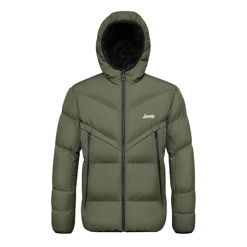 Пуховик Unisex Hooded Moderate Jeep, army зеленый
Пуховик Unisex Hooded Moderate Jeep, army зеленый