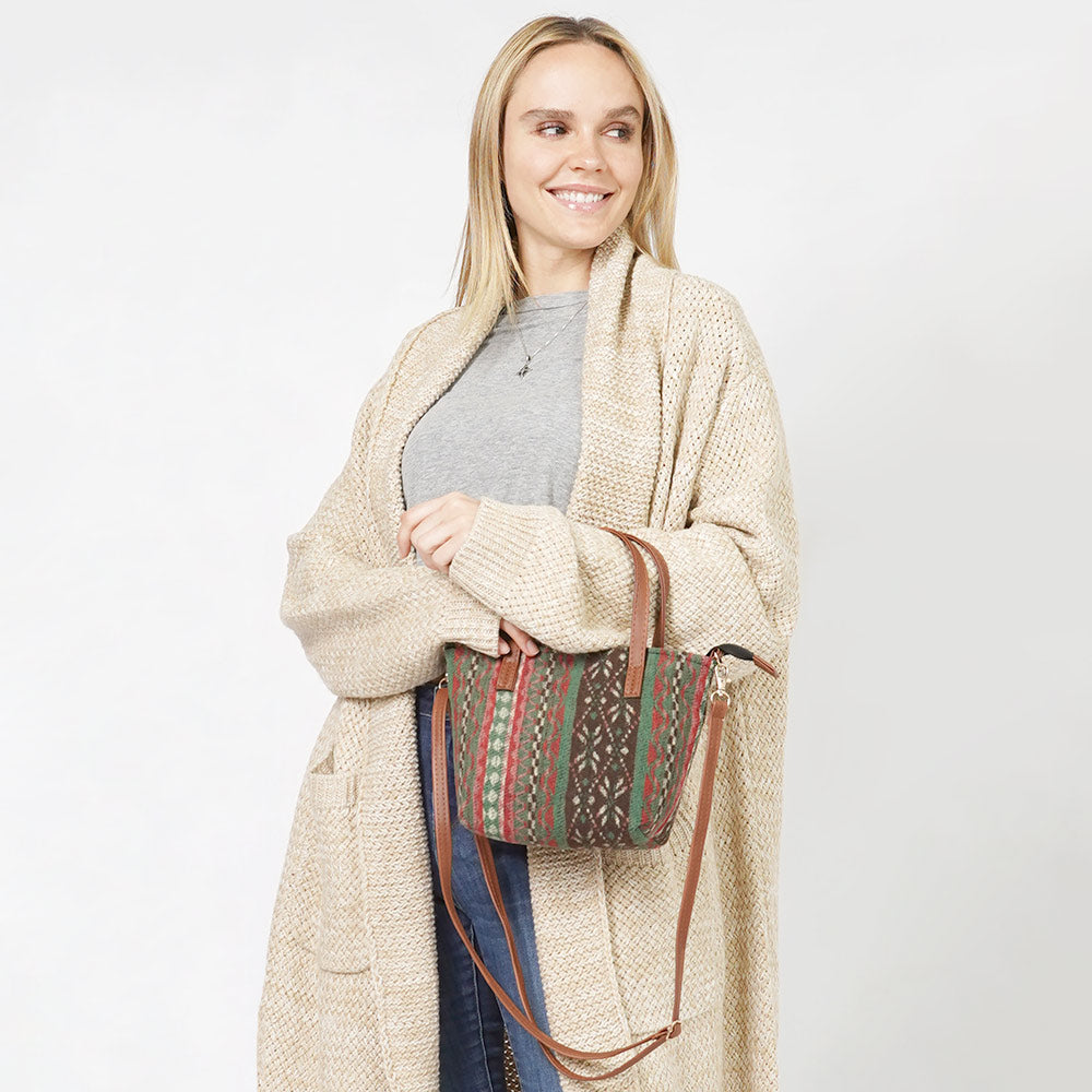 Сумка-тоут / сумка через плечо с этническим узором FASHNZFAB, зеленый
Сумка-тоут / сумка через плечо с этническим узором FASHNZFAB, зеленый