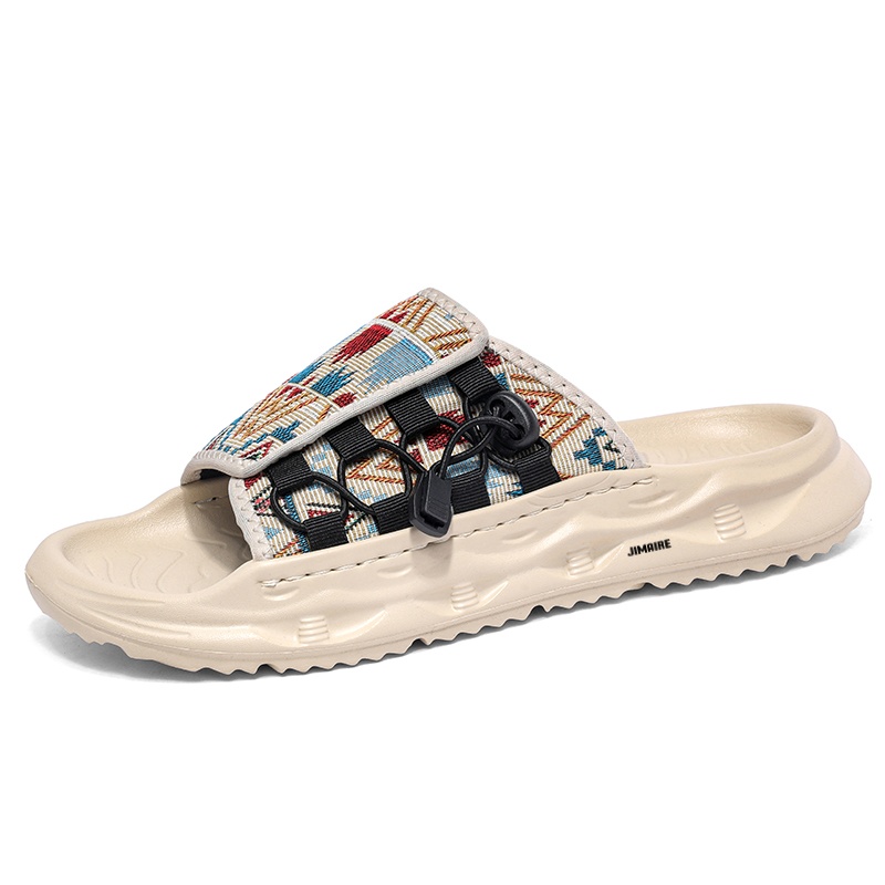 Тапочки-слайды мужские King Jinmai, Beige
Тапочки-слайды мужские King Jinmai, Beige