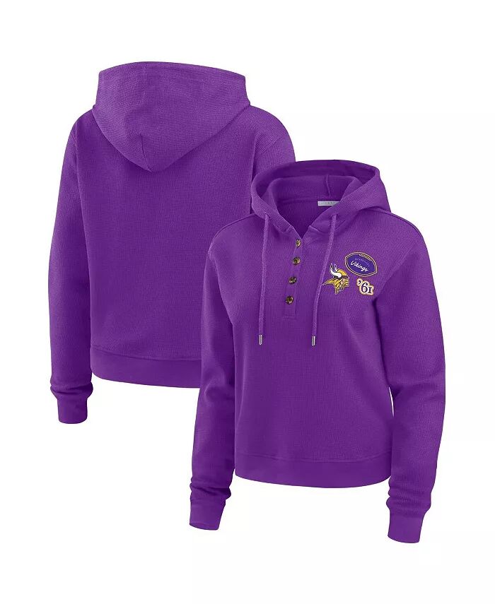 Женская фиолетовая вафельная толстовка с капюшоном Minnesota Vikings WEAR by Erin Andrews
Женская фиолетовая вафельная толстовка с капюшоном Minnesota Vikings WEAR by Erin Andrews