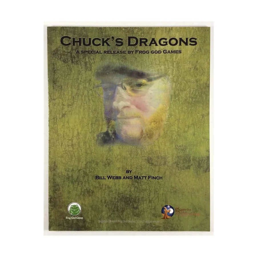 Модуль Chuck's Dragons (S&W, Signed and Numbered Limited Edition), Swords & Wizardry (Frog God Games)
Модуль Chuck's Dragons (S&W, Signed and Numbered Limited Edition), Swords & Wizardry (Frog God Games)