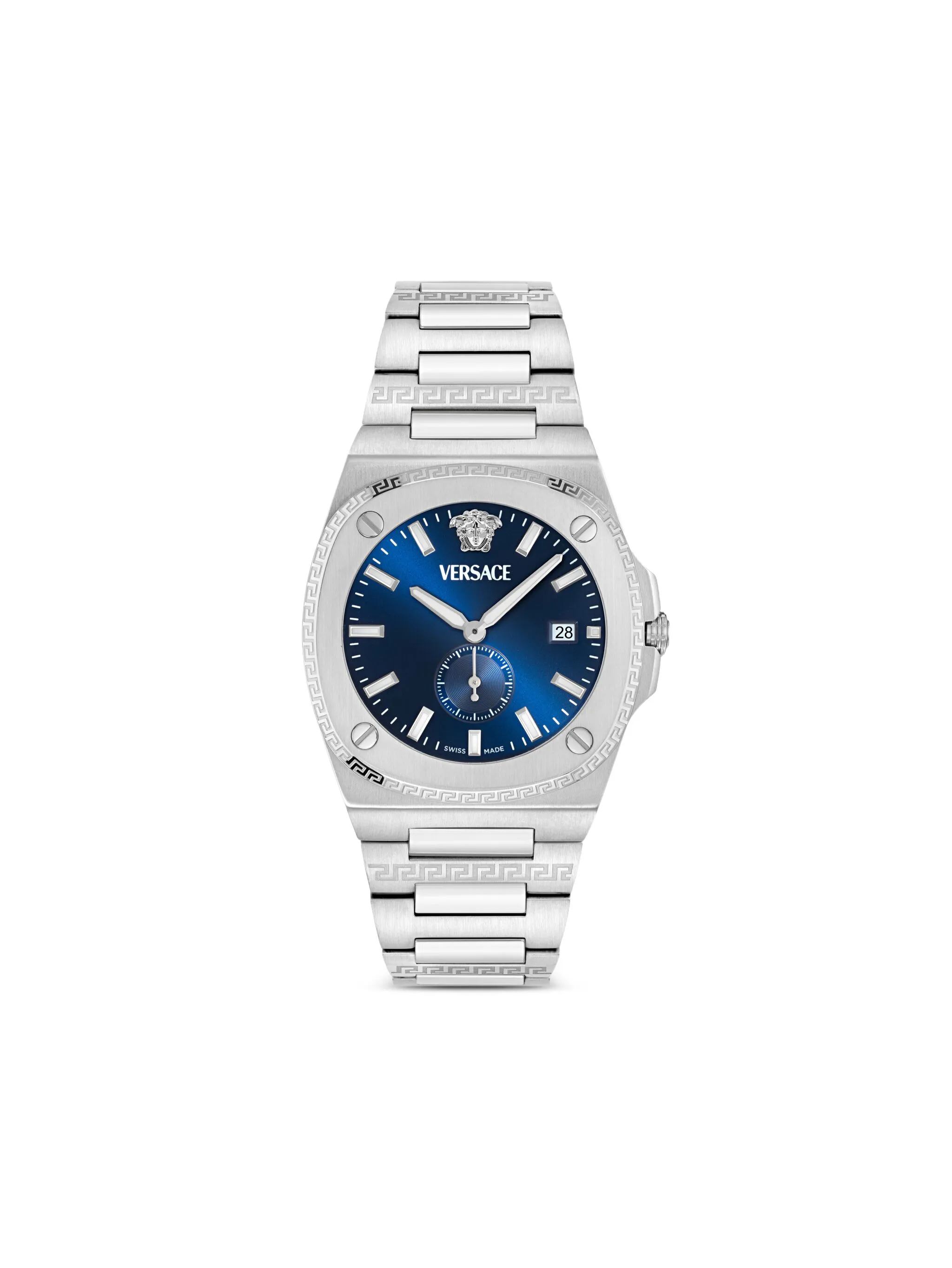 Наручные часы V-Dome 40 мм Versace, синий
Наручные часы V-Dome 40 мм Versace, синий
