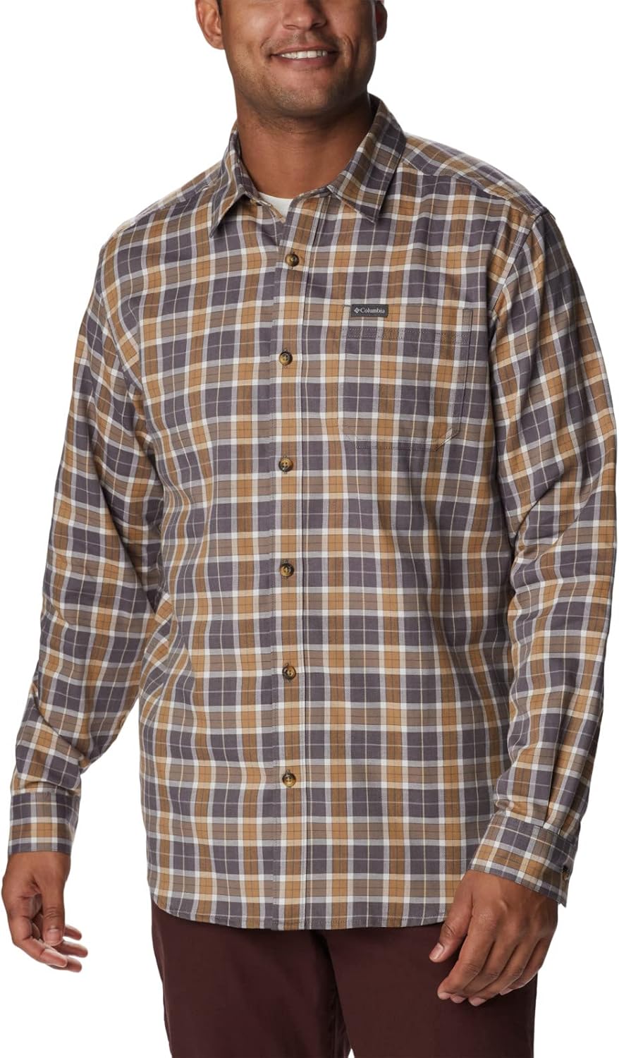 Рубашка Columbia Mens Vapor Ridge III с длинным рукавом, походная рубашка, City Grey Balanced Tartan
Рубашка Columbia Mens Vapor Ridge III с длинным рукавом, походная рубашка, City Grey Balanced Tartan