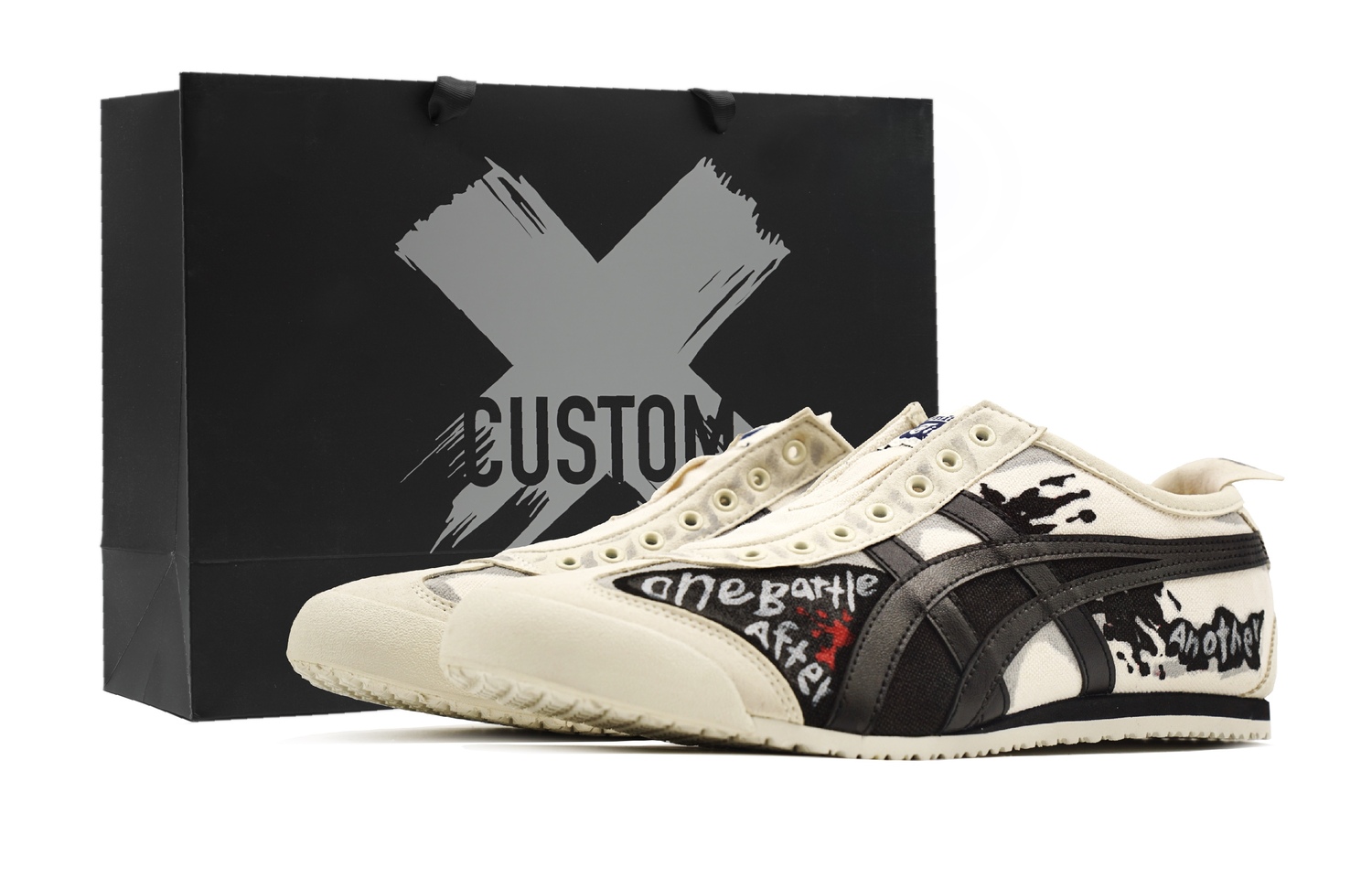 Mexico 66 Battle Again, сумка для покупок, брызги чернил легкие низкие повседневные кроссовки unisex Onitsuka Tiger, априкот
Mexico 66 Battle Again, сумка для покупок, брызги чернил легкие низкие повседневные кроссовки unisex Onitsuka Tiger, априкот