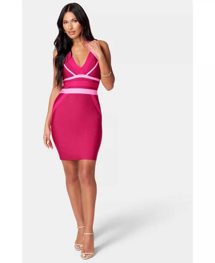 Женское платье с бандажным верхом на запах Bebe, фиолетовый
Женское платье с бандажным верхом на запах Bebe, фиолетовый