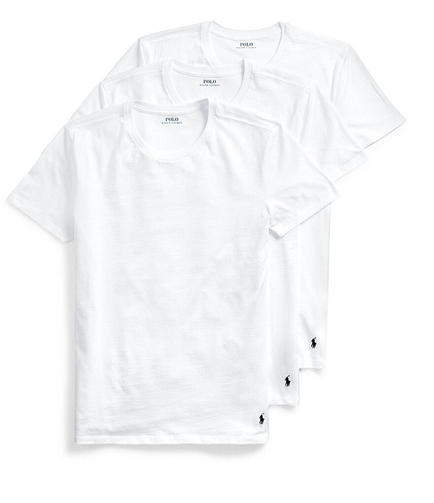 Комплект из трех футболок классического кроя с круглым вырезом Polo Ralph Lauren Big & Tall, белый
Комплект из трех футболок классического кроя с круглым вырезом Polo Ralph Lauren Big & Tall, белый