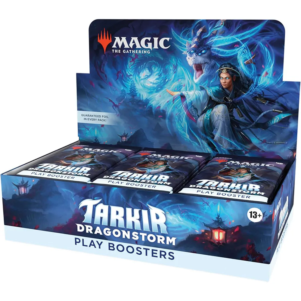 Wizards Of The Coast Magic The Gathering Tarkir Dragonstorm Play Booster Box коллекционные карты на английском языке, синий
Wizards Of The Coast Magic The Gathering Tarkir Dragonstorm Play Booster Box коллекционные карты на английском языке, синий