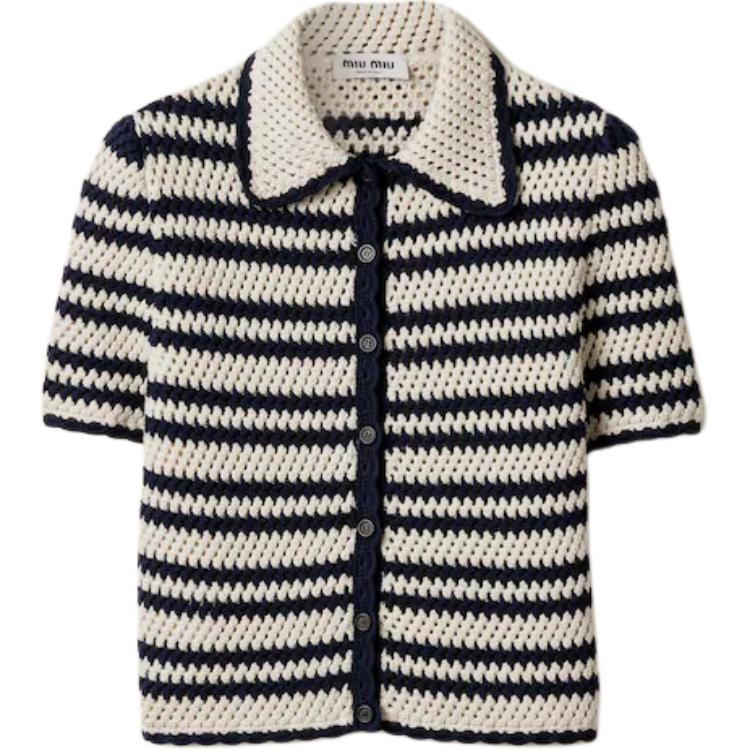 SS25 Вязаный свитер Women's Natural MIU MIU, Natural
SS25 Вязаный свитер Women's Natural MIU MIU, Natural