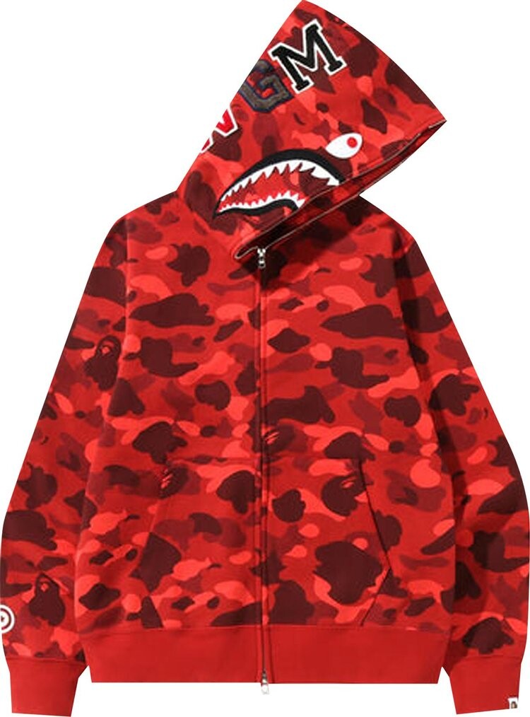 Толстовка BAPE Color Camo Shark Full Zip 'Red', красный
Толстовка BAPE Color Camo Shark Full Zip 'Red', красный
