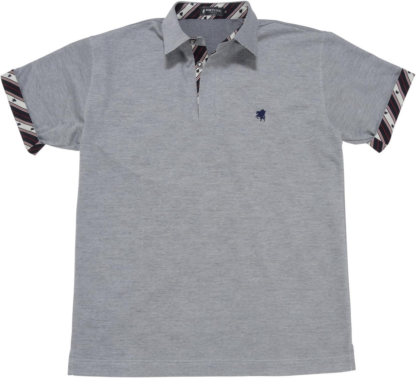 Мужская рубашка-поло Fortuna Tokyo FT-PH13, с коротким рукавом, светло-серый
Мужская рубашка-поло Fortuna Tokyo FT-PH13, с коротким рукавом, светло-серый