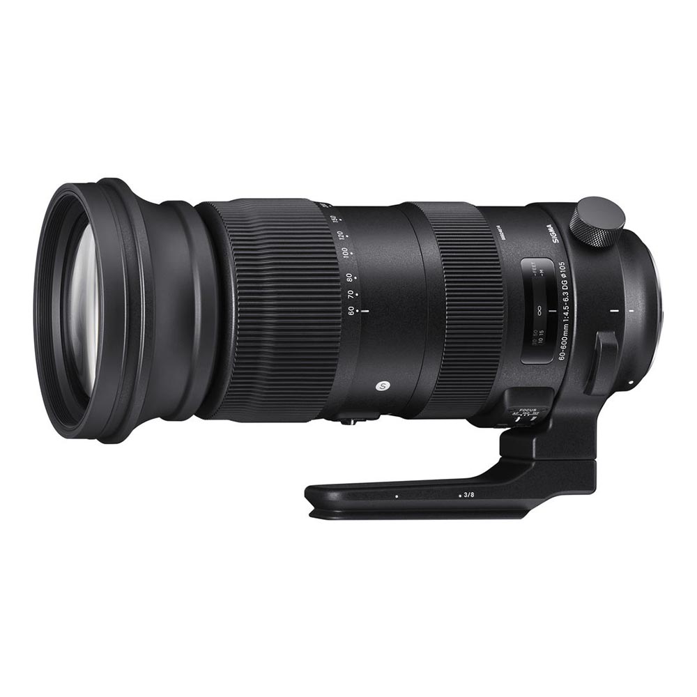 Объектив Sigma 60-600mm f/4.5-6.3 DG OS HSM Sports, Sigma SA mount, черный
Объектив Sigma 60-600mm f/4.5-6.3 DG OS HSM Sports, Sigma SA mount, черный