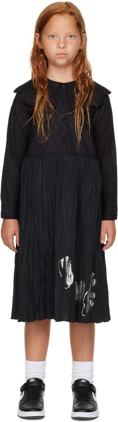 Детское черное платье Ванессы Wolf & Rita, Черный, Детское черное платье Ванессы Wolf & Rita