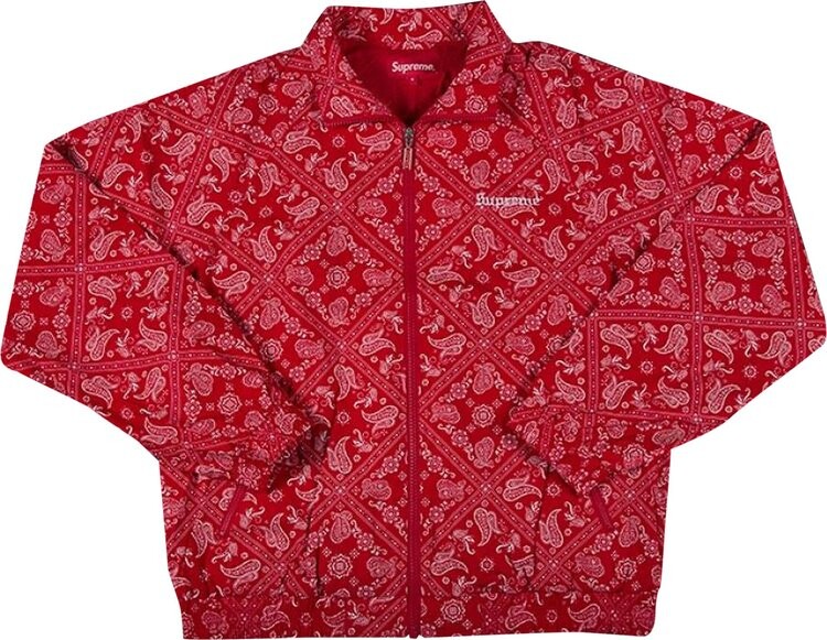 Куртка Supreme Bandana Track Jacket 'Red', красный
Куртка Supreme Bandana Track Jacket 'Red', красный