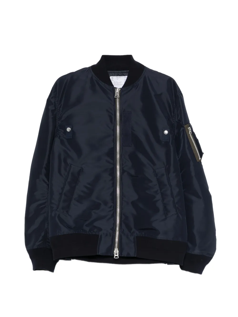 Бомбер на молнии SACAI, синий
Бомбер на молнии SACAI, синий