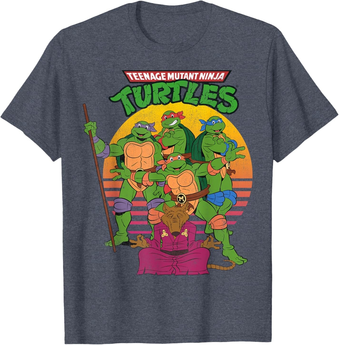 Мужская футболка Teenage Mutant Ninja Turtles Retro Sun Group, синий вереск
Мужская футболка Teenage Mutant Ninja Turtles Retro Sun Group, синий вереск