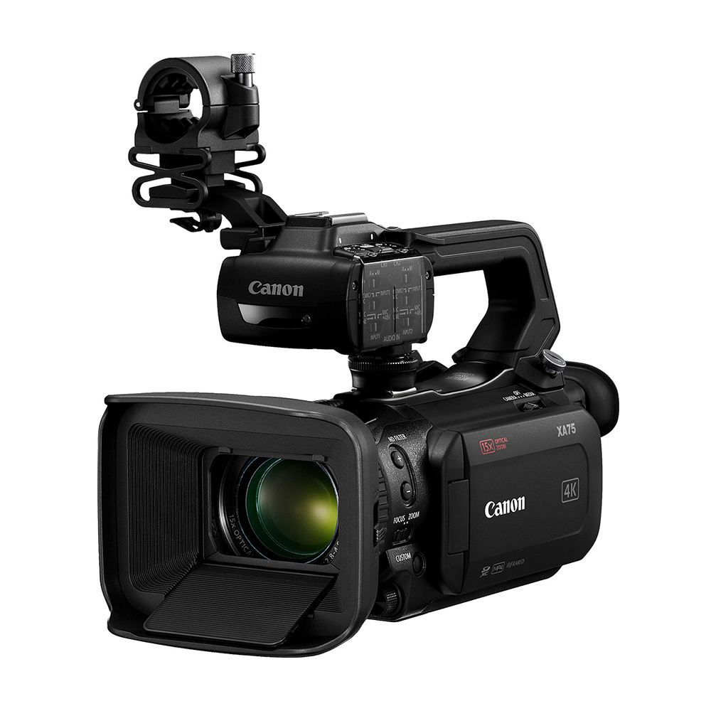 Видеокамера Canon XA75 UHD 4K30, черный
Видеокамера Canon XA75 UHD 4K30, черный