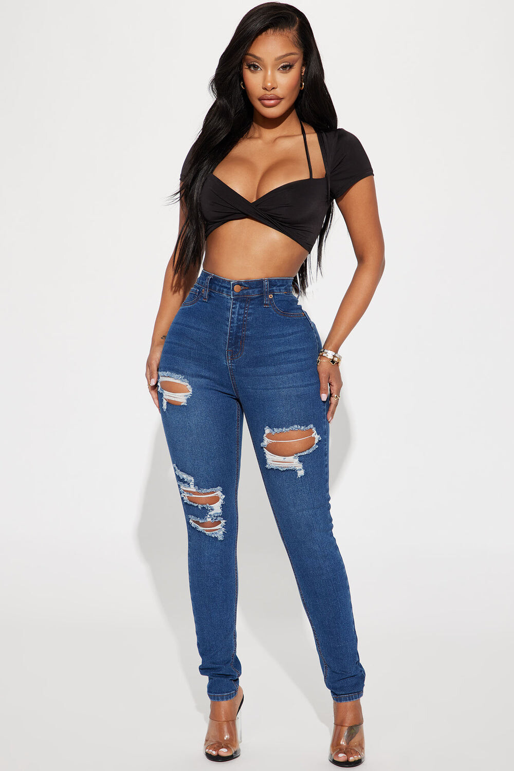 Джинсы скинни Fashion Nova YJDM15HRBLDOPTION2, синий
Джинсы скинни Fashion Nova YJDM15HRBLDOPTION2, синий