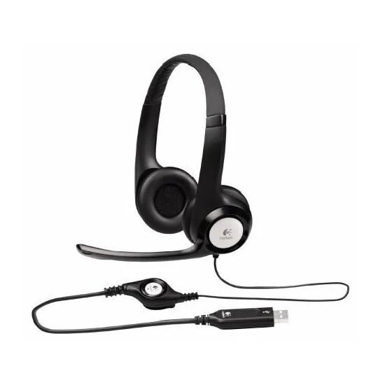 Компьютерная гарнитура Logitech H390 USB, черный
Компьютерная гарнитура Logitech H390 USB, черный
