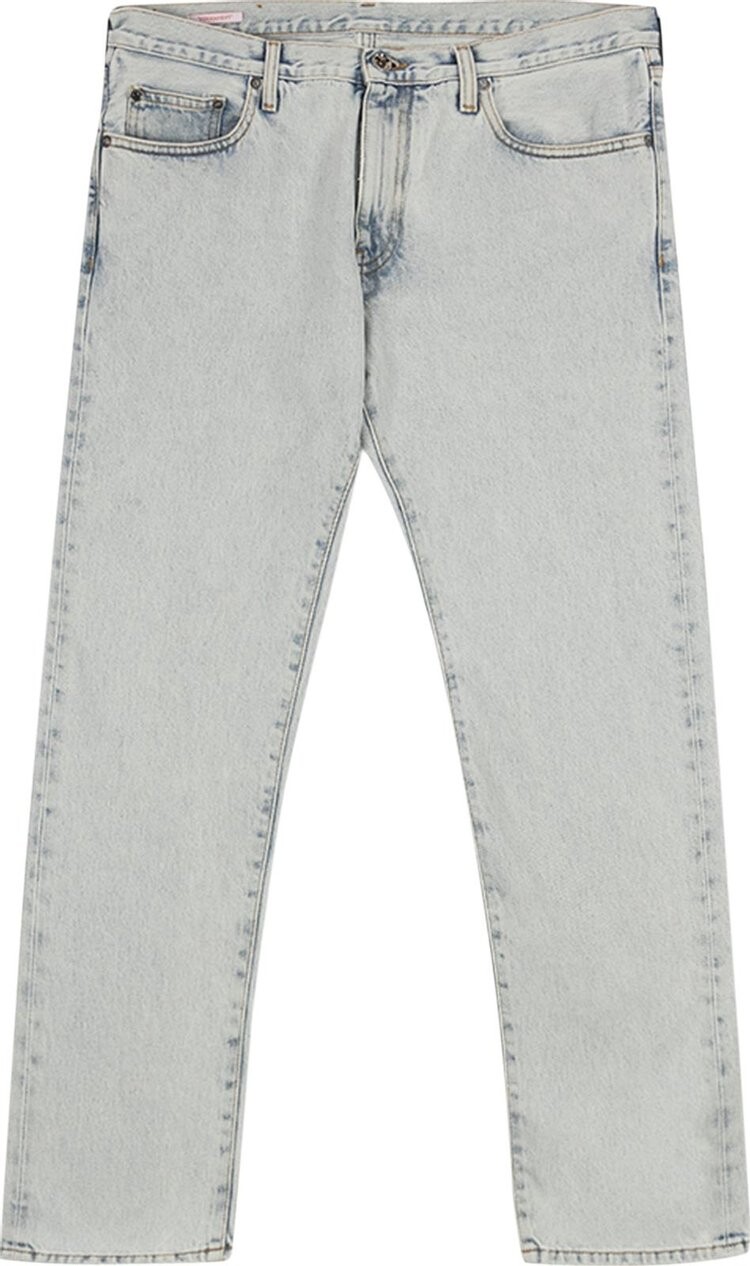 Джинсы Off-White Arrows Logo Slim Fit Jeans 'Bleach Blue/White', белый
Джинсы Off-White Arrows Logo Slim Fit Jeans 'Bleach Blue/White', белый