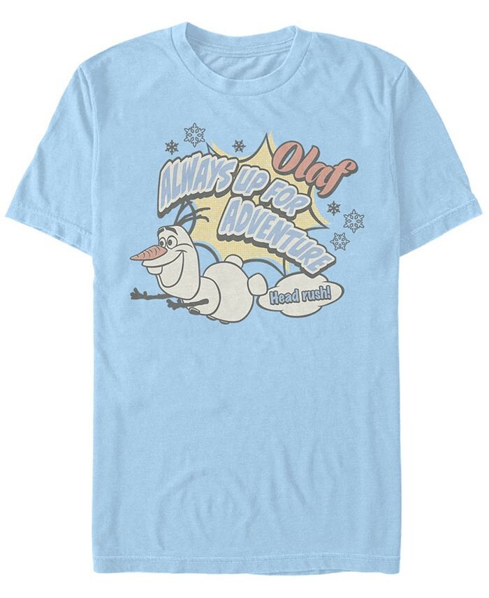 Мужская футболка с коротким рукавом Disney «Холодное сердце: Олаф всегда готов к приключениям» Fifth Sun, синий
Мужская футболка с коротким рукавом Disney «Холодное сердце: Олаф всегда готов к приключениям» Fifth Sun, синий