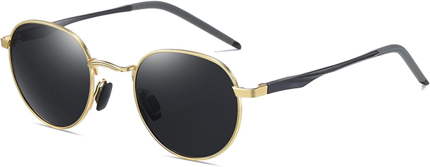 Солнцезащитные очки для мужчин и женщин, поляризованные, в стиле ретро, с металлическим корпусом, круглой оправой, защитой от УФ-излучения UV400. Подходят для защиты от солнца, рыбалки и путешествий TDWDKE, F
Солнцезащитные очки для мужчин и женщин, поляризованные, в стиле ретро, с металлическим корпусом, круглой оправой, защитой от УФ-излучения UV400. Подходят для защиты от солнца, рыбалки и путешествий TDWDKE, F