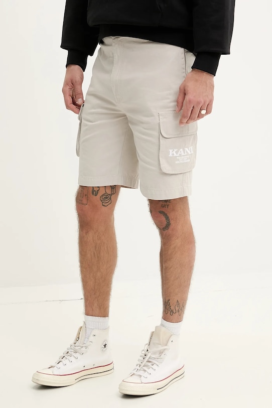 Хлопковые шорты Karl Kani, бежевый
Хлопковые шорты Karl Kani, бежевый