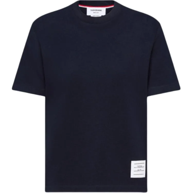 Футболка с круглым вырезом и полосками THOM BROWNE, marine синий
Футболка с круглым вырезом и полосками THOM BROWNE, marine синий