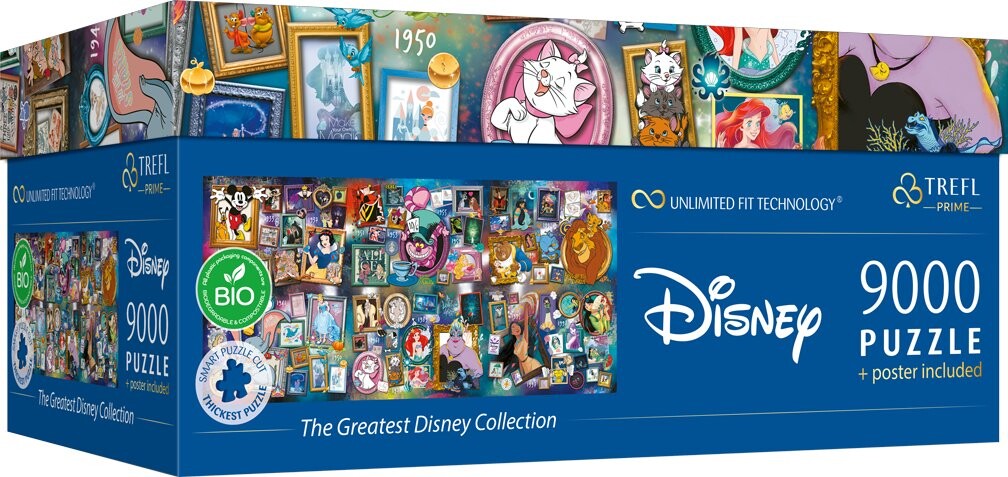 Trefl, Пазл Prime The Greatest Disney Collection, 9000 шт.
Trefl, Пазл Prime The Greatest Disney Collection, 9000 шт.