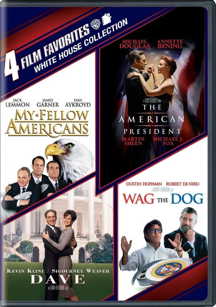 Диск DVD White House Collection (My Fellow Americans / American President / Dave / Wag The Dog)
Диск DVD White House Collection (My Fellow Americans / American President / Dave / Wag The Dog)
