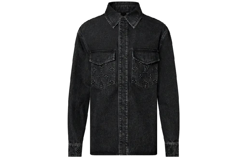 Джимовая рубашка LOUIS VUITTON, черная
Джимовая рубашка LOUIS VUITTON, черная