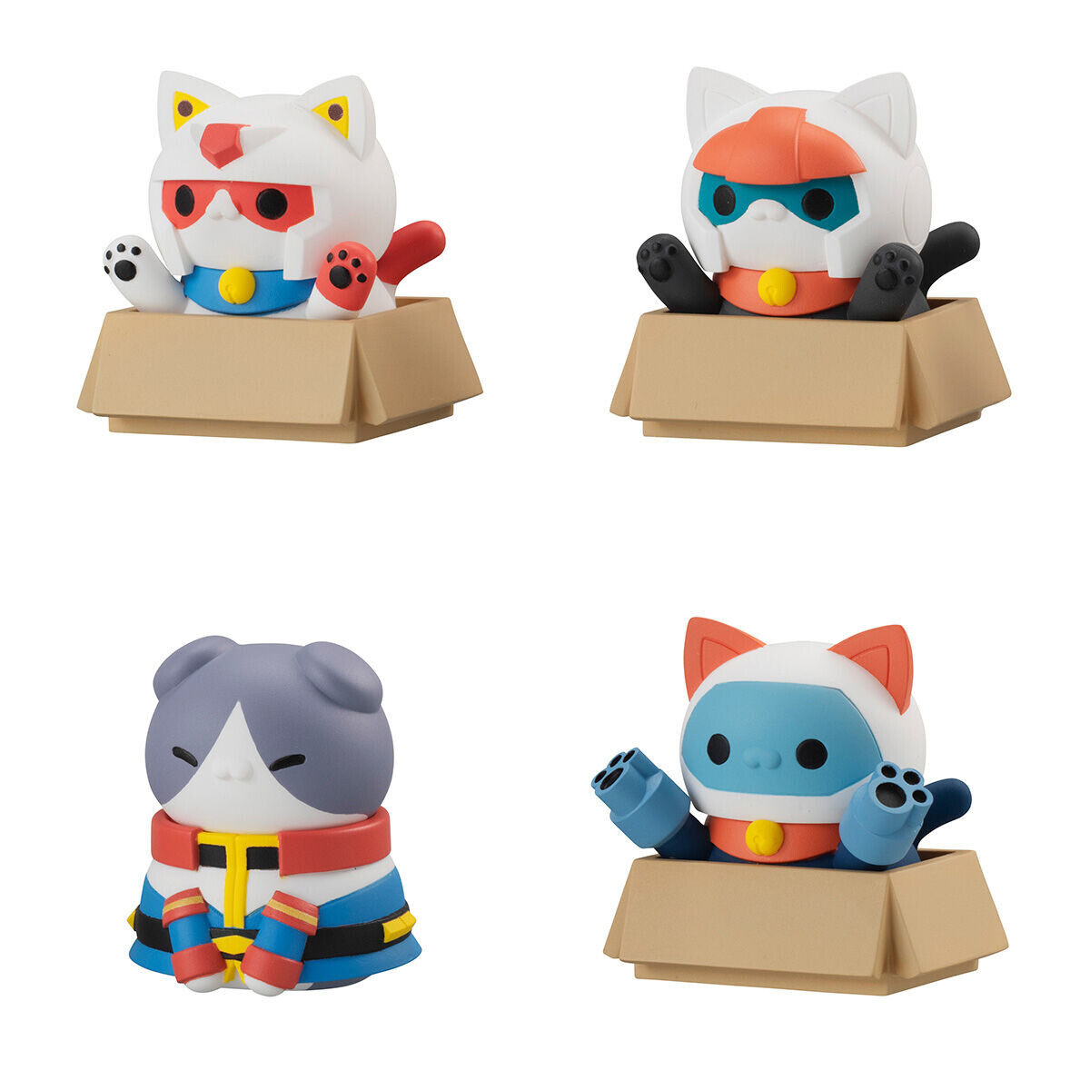 Фигурка Mobile Suit Gundam - Nyandam! We are the Earth Federation Forces! Figure Set with Gift
Фигурка Mobile Suit Gundam - Nyandam! We are the Earth Federation Forces! Figure Set with Gift