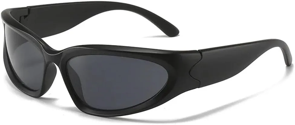 Панк-солнцезащитные очки для женщин и мужчин, зеркальные спортивные очки, винтажные солнцезащитные очки для мужчин, защита от УФ-излучения UV400 HDUBFY, Black
Панк-солнцезащитные очки для женщин и мужчин, зеркальные спортивные очки, винтажные солнцезащитные очки для мужчин, защита от УФ-излучения UV400 HDUBFY, Black