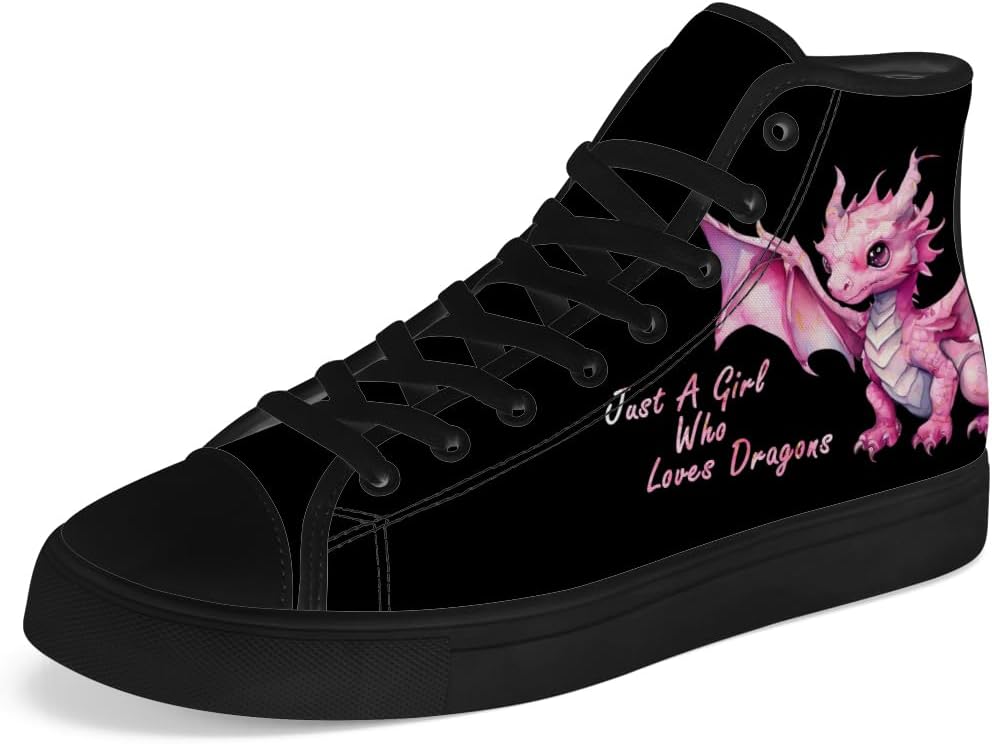 Мужские и женские высокие кеды из канвы с рисунком дракона, шнуровка, повседневная обувь, подарок для мальчиков и девочек Chebing, розовый
Мужские и женские высокие кеды из канвы с рисунком дракона, шнуровка, повседневная обувь, подарок для мальчиков и девочек Chebing, розовый