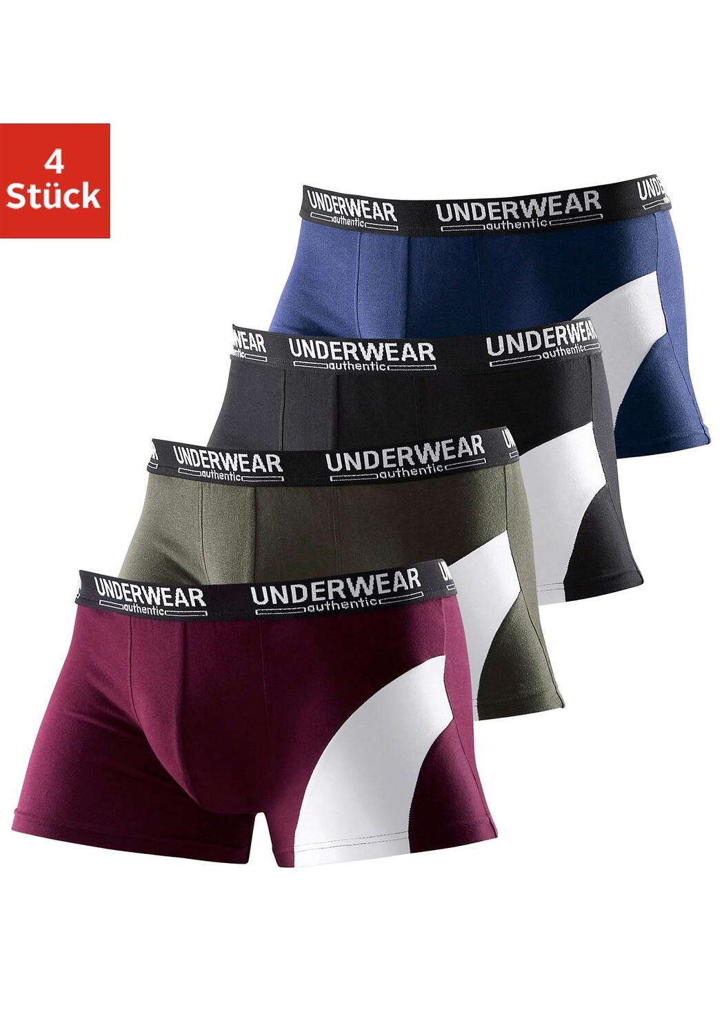 Боксеры AUTHENTIC UNDERWEAR Boxer, цвет marine, schwarz, olivgrün, bordeaux
Боксеры AUTHENTIC UNDERWEAR Boxer, цвет marine, schwarz, olivgrün, bordeaux