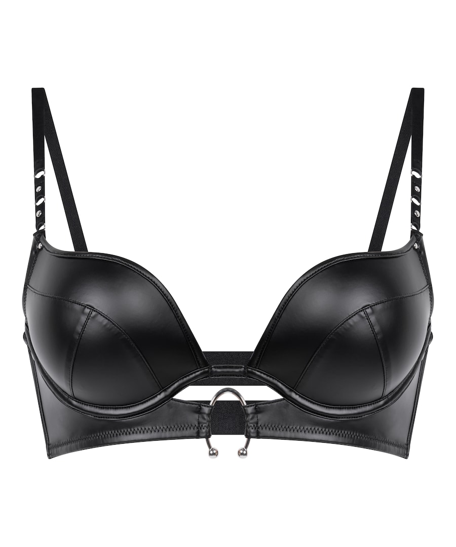 Бюстгальтер пуш-ап Hunkemöller, черный
Бюстгальтер пуш-ап Hunkemöller, черный