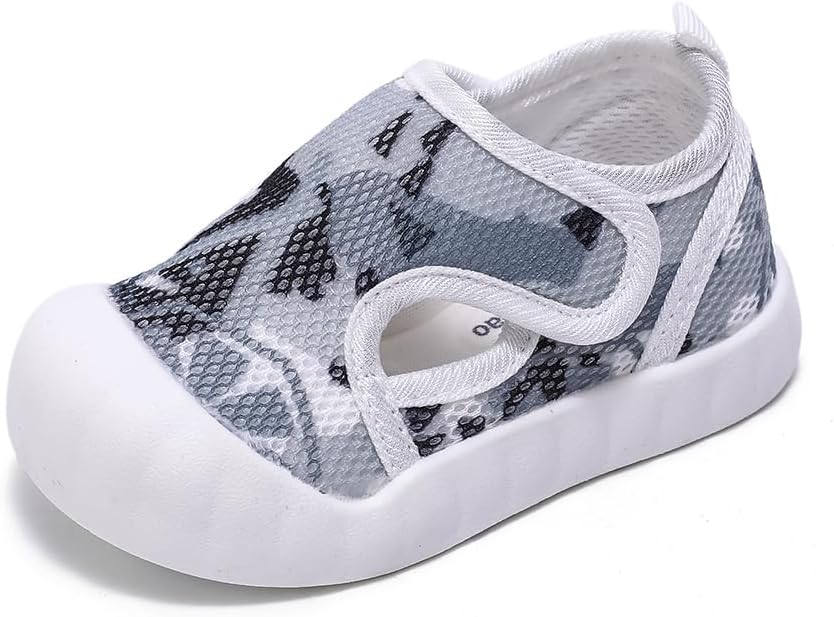 Детские летние сандалии с дышащей сеткой, резиновой подошвой и противоскользящей поверхностью для мальчиков и девочек, 9-30 месяцев Kuner, серый
Детские летние сандалии с дышащей сеткой, резиновой подошвой и противоскользящей поверхностью для мальчиков и девочек, 9-30 месяцев Kuner, серый