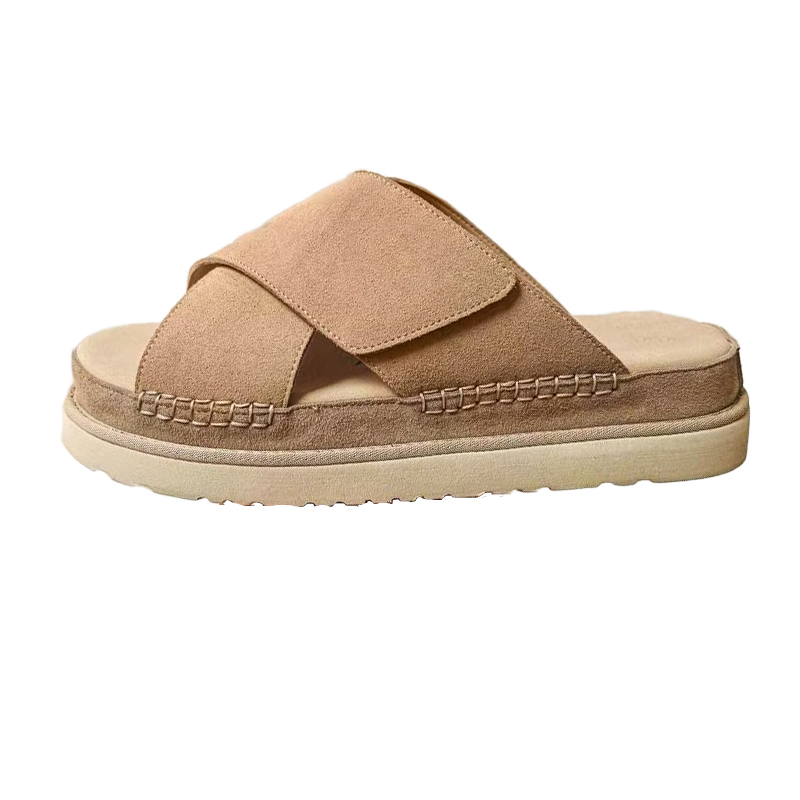 ZUOSAISI Тапочки-слайды мужские хаки/каштановые 
ZUOSAISI Тапочки-слайды мужские хаки/каштановые