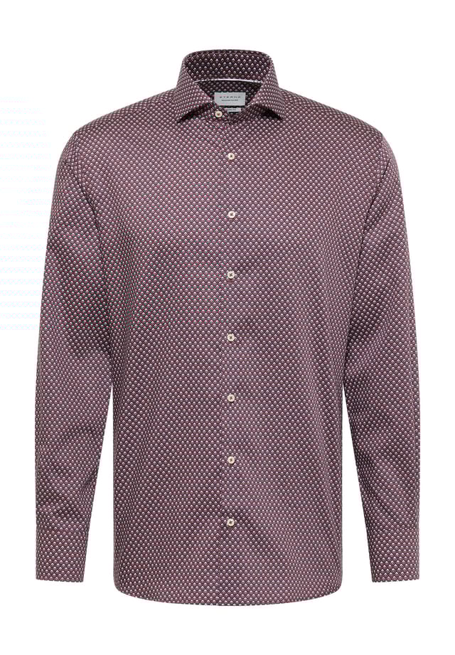 Рубашка из хлопка современный крой Eterna, красный
Рубашка из хлопка современный крой Eterna, красный