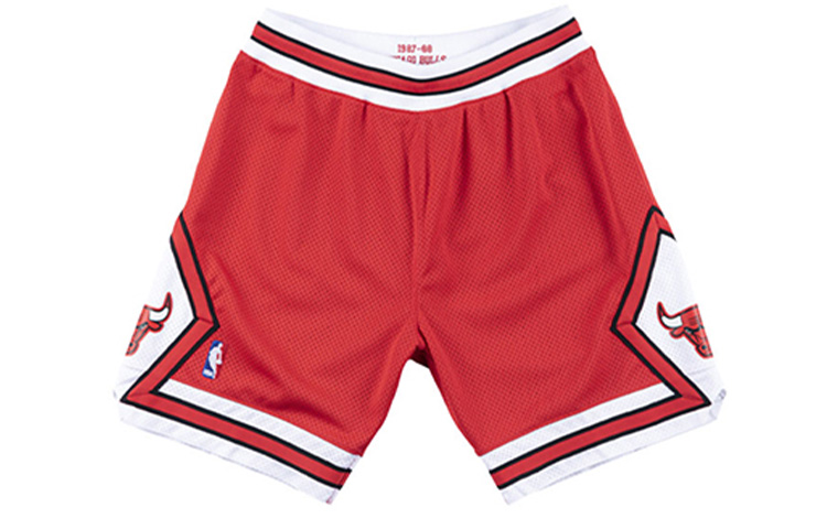 Оригинальные шорты Mitchell & Ness Chicago Bulls Mitchell Ness, красный
Оригинальные шорты Mitchell & Ness Chicago Bulls Mitchell Ness, красный