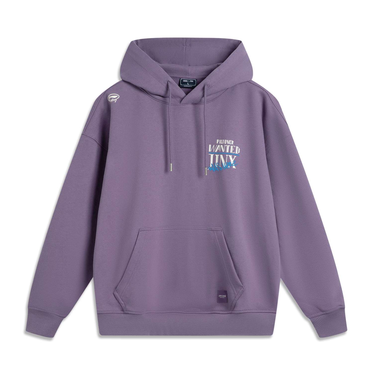 Толстовка унисекс LiNing x LOL Sports Life Collection тёмного кристально-фиолетового цвета
Толстовка унисекс LiNing x LOL Sports Life Collection тёмного кристально-фиолетового цвета