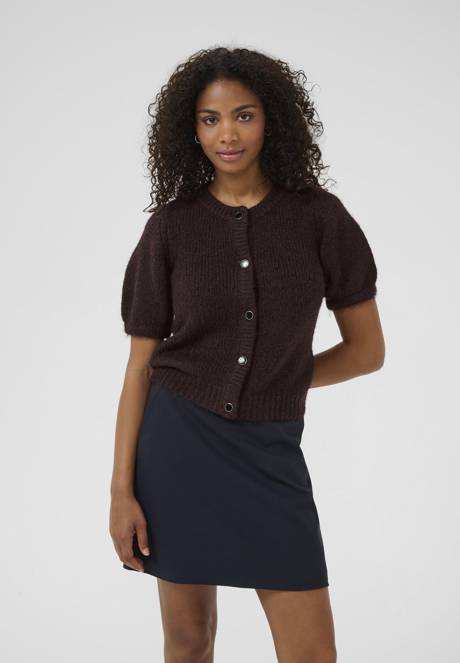 Кардиган Kaffe EMILIE EVI, Fudge/Bordeaux
Кардиган Kaffe EMILIE EVI, Fudge/Bordeaux