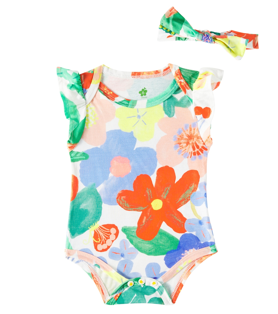 Комплект из хлопкового боди с цветочным принтом и повязки на голову Fábula, Est Recanto Das Flores
Комплект из хлопкового боди с цветочным принтом и повязки на голову Fábula, Est Recanto Das Flores