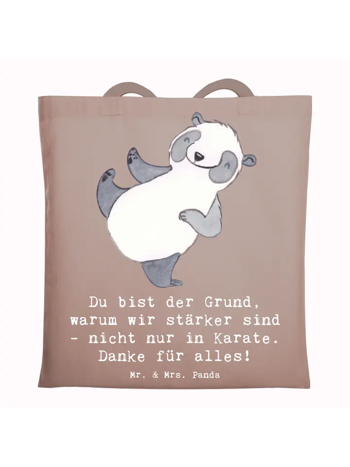 Сумка для переноски Mr & Mrs Panda Karate Trainerin Stärke, пастельно-коричневый
Сумка для переноски Mr & Mrs Panda Karate Trainerin Stärke, пастельно-коричневый