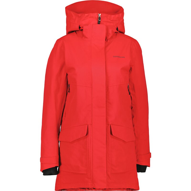 Coat Frida WNS Parka 7 Didriksons, красный
Coat Frida WNS Parka 7 Didriksons, красный