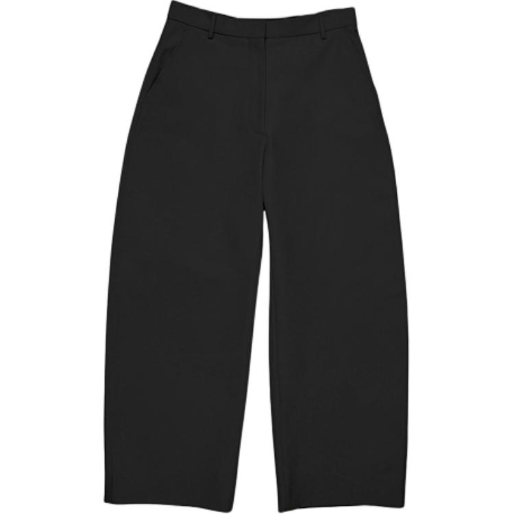 Хлопковые брюки палаццо Acne Studios, черный
Хлопковые брюки палаццо Acne Studios, черный