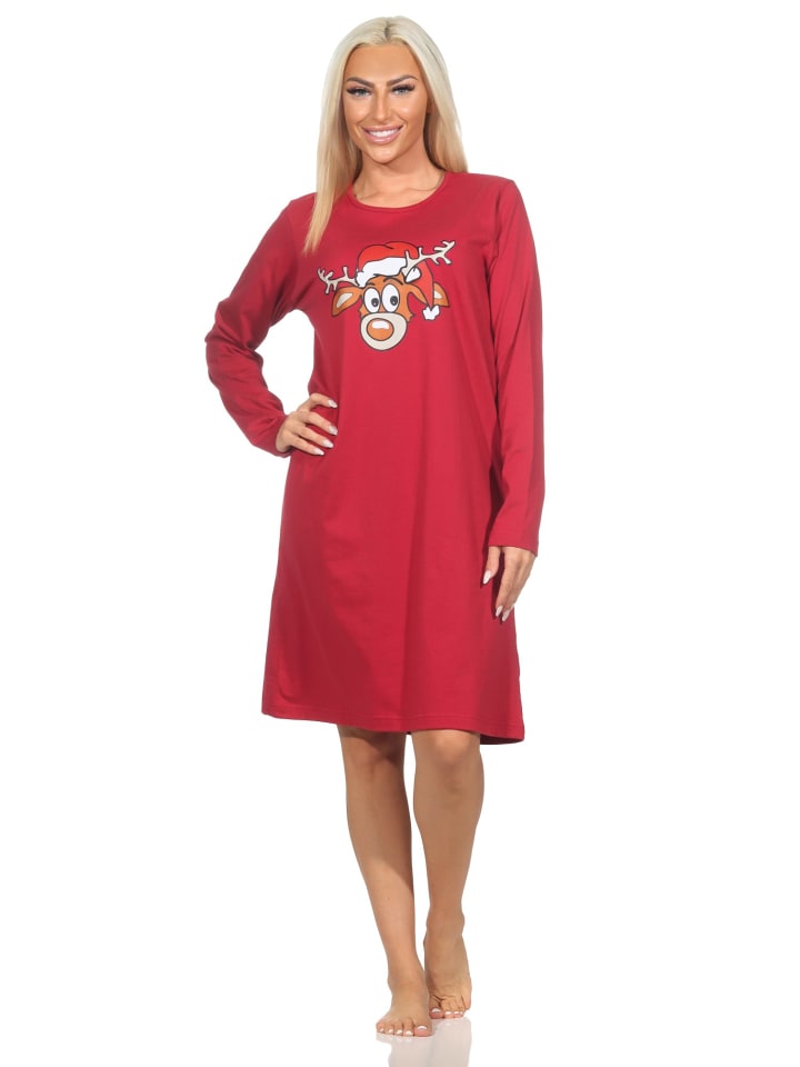 Ночная рубашка NORMANN, красный
Ночная рубашка NORMANN, красный