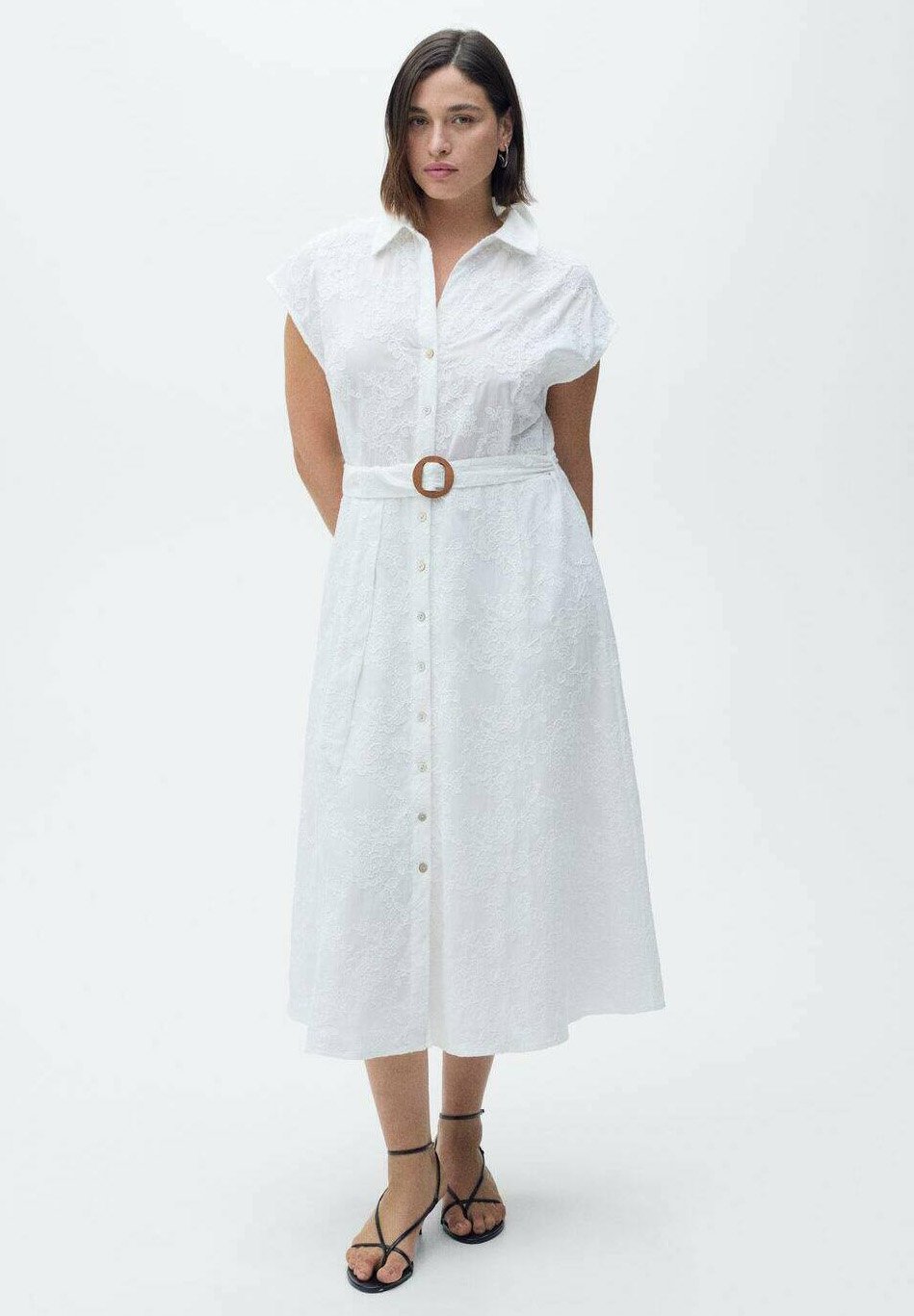 Платье-рубашка SARITA Mango, белый
Платье-рубашка SARITA Mango, белый