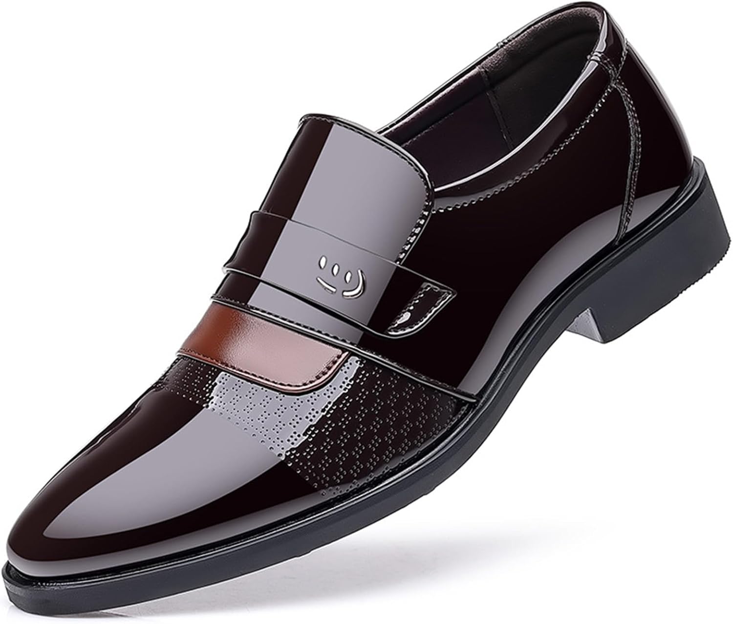 Мужские лоферы KYOESCAI из лаковой кожи, удобные дышащие туфли, мокасины, оксфорды, деловые туфли для мужчин, коричневый
Мужские лоферы KYOESCAI из лаковой кожи, удобные дышащие туфли, мокасины, оксфорды, деловые туфли для мужчин, коричневый